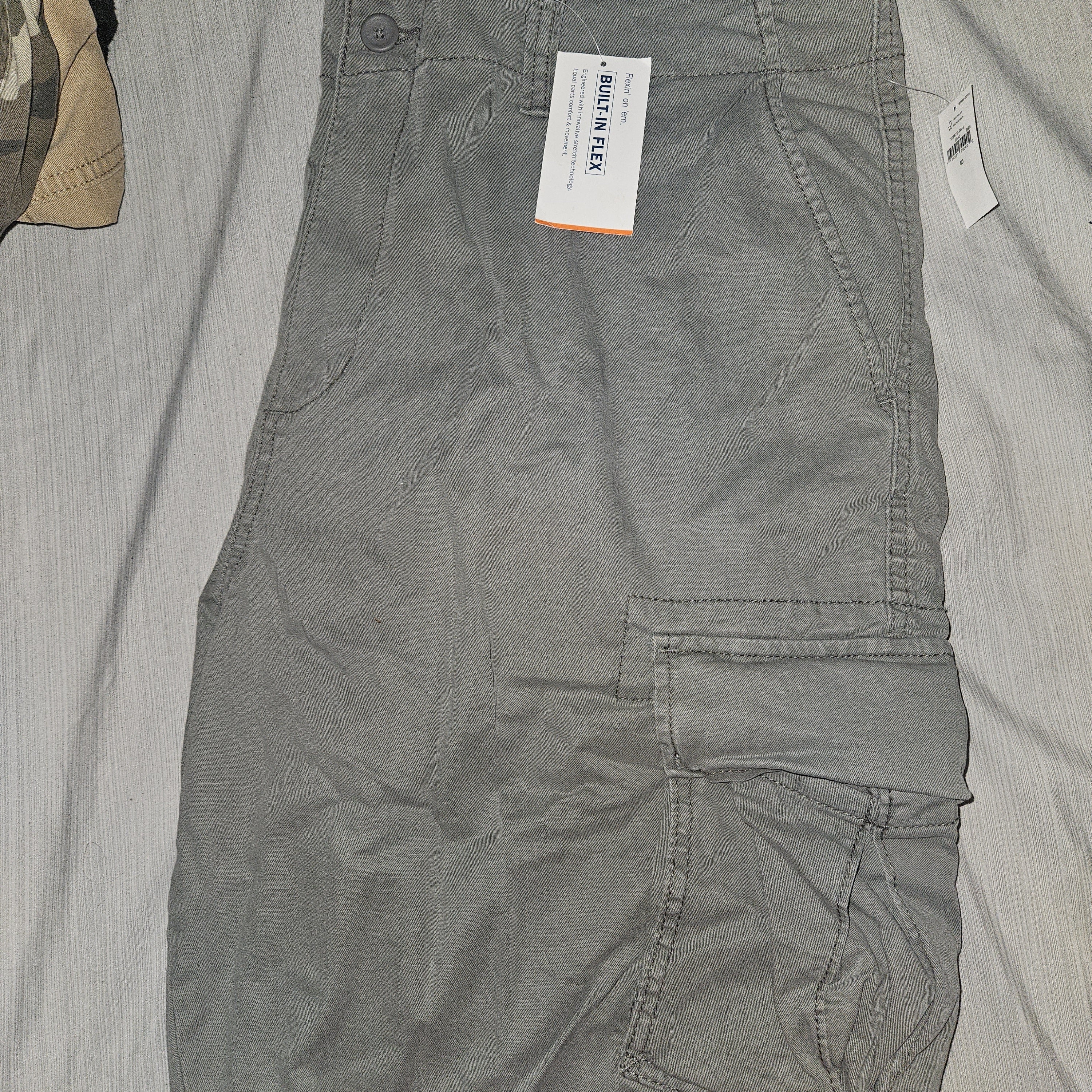 Old Navy Light Gray Cargo Shorts